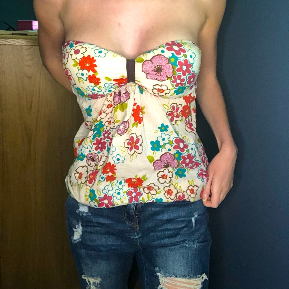 Strapless Top